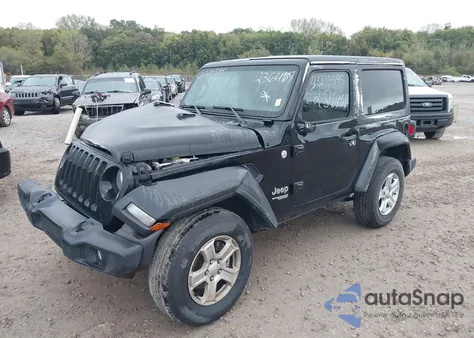 2020 Jeep Wrangler Sport S 4X4 из США, поврежденный, VIN 1C4GJXAG7LW236467